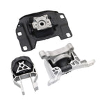 Set of 3 Engine Mounts for Ford Escape (2013–2019) 1.5L 1.6L