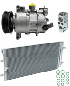 A C Compressor Kit With Condenser for Audi A6 Quattro 2.0L (2017–2017)