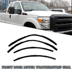 Set of 2 Door Weather Strip Seals for Ford F250 F350 (1999–2016)