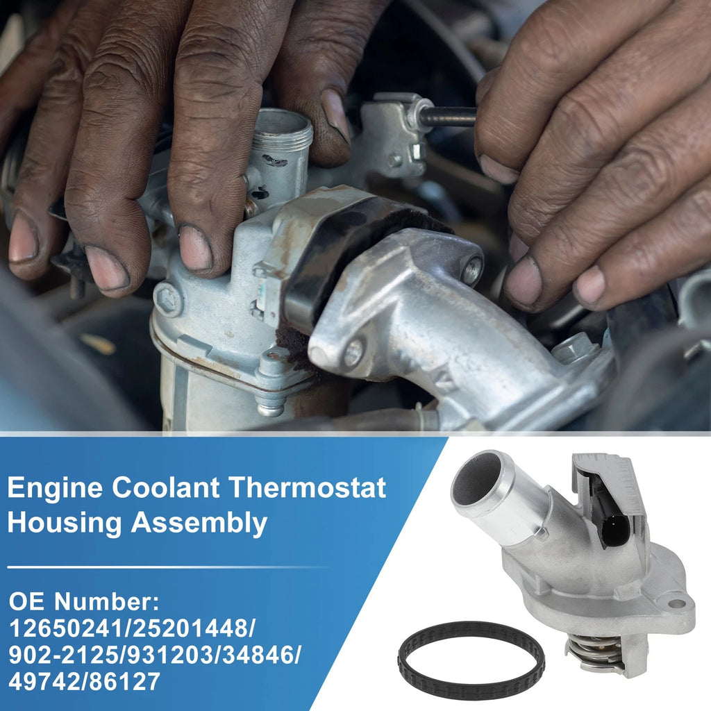 Engine Coolant Thermostat Housing Assembly for Chevrolet Colorado, GMC Canyon (2015–2022)