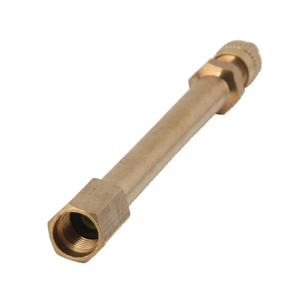 6pcs 100mm Tyre Valve Stem Extension Rod Copper for Truck Lorry Twin Wheel