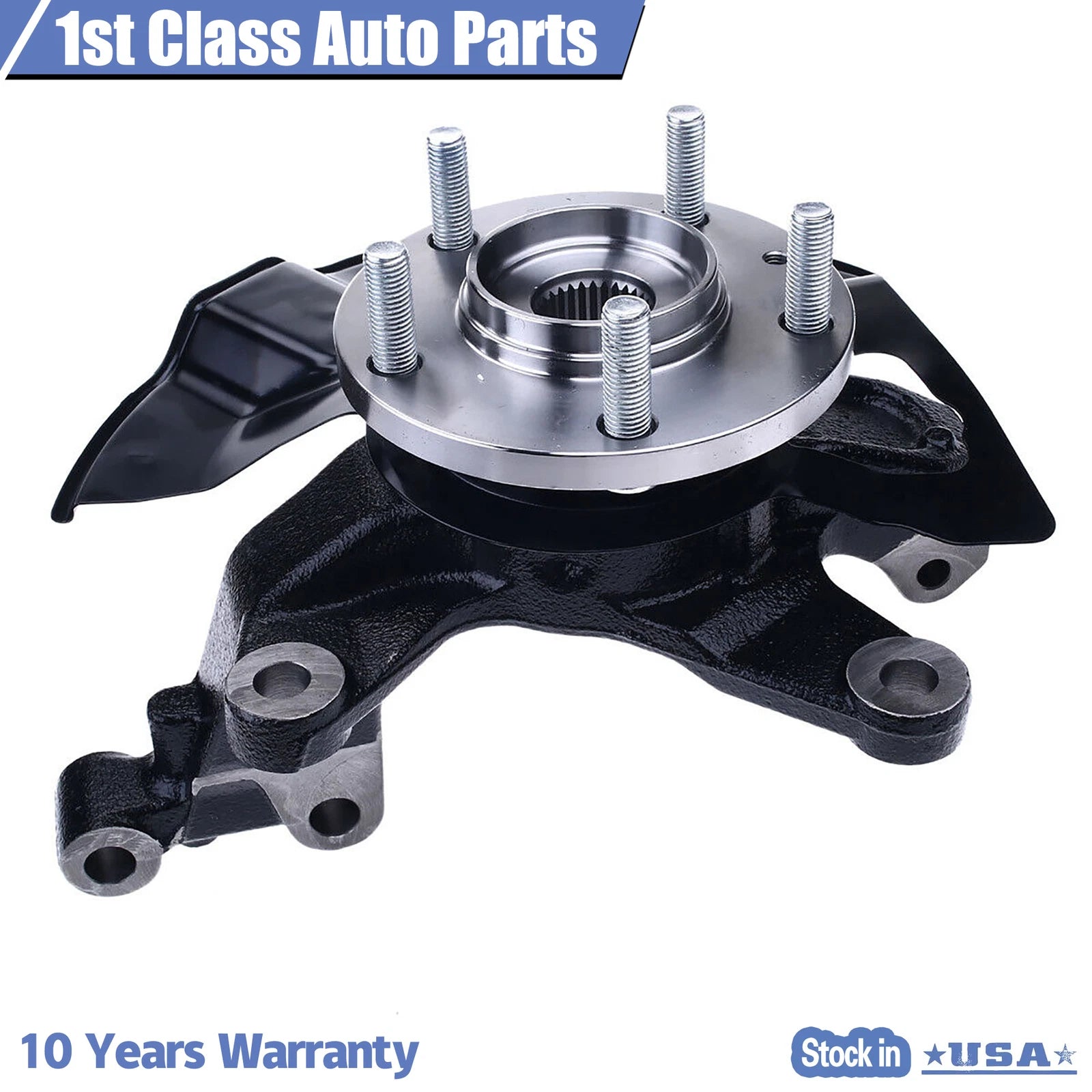 Front Left LH Wheel Bearing and Hub Assembly for Mazda 698-415