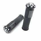 7/8" Black Rubber Handlebar Grips for Honda CBR 600 F3 F4i CB1000R CB1300 CB600F (1997–2007)