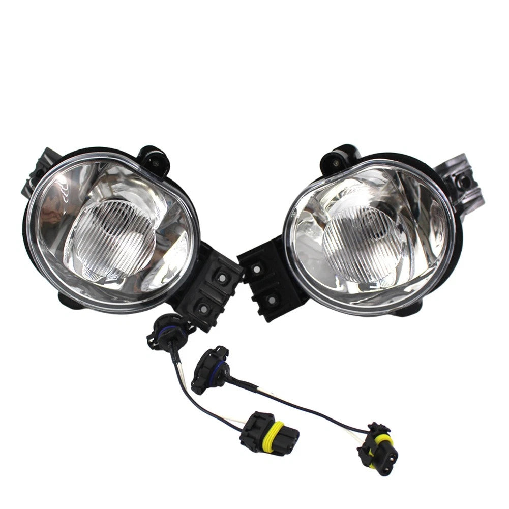 2X Front Fog Light Lamps Clear Lens LH+RH for Dodge Ram 1500 2500 3500 (2002–2008)