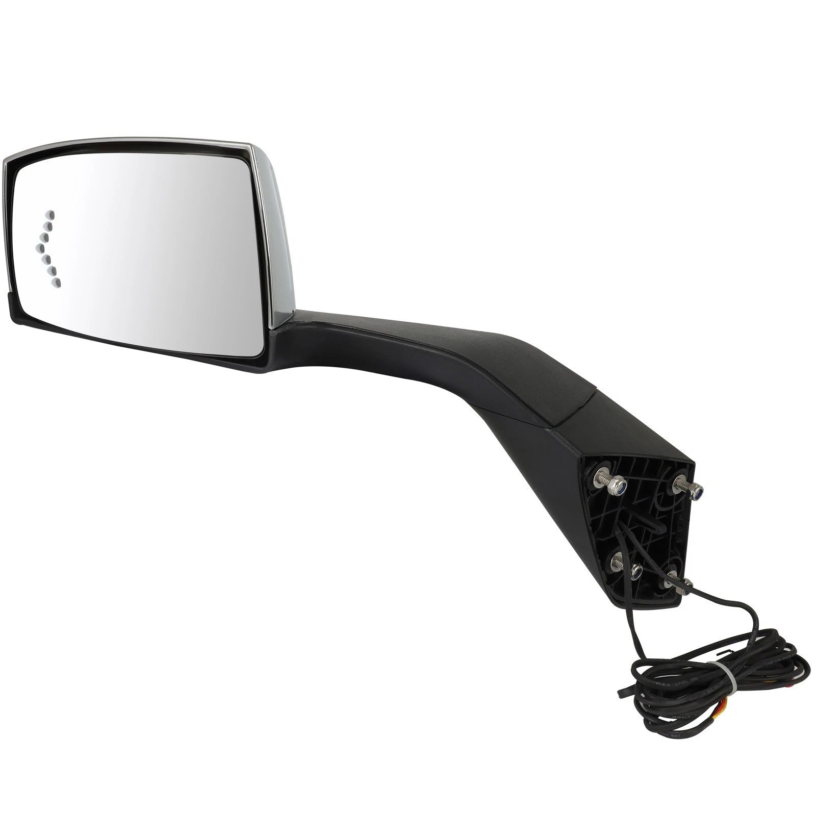 Chrome Hood Mirror Signal Light for Volvo VNL Trucks (2004–2017)