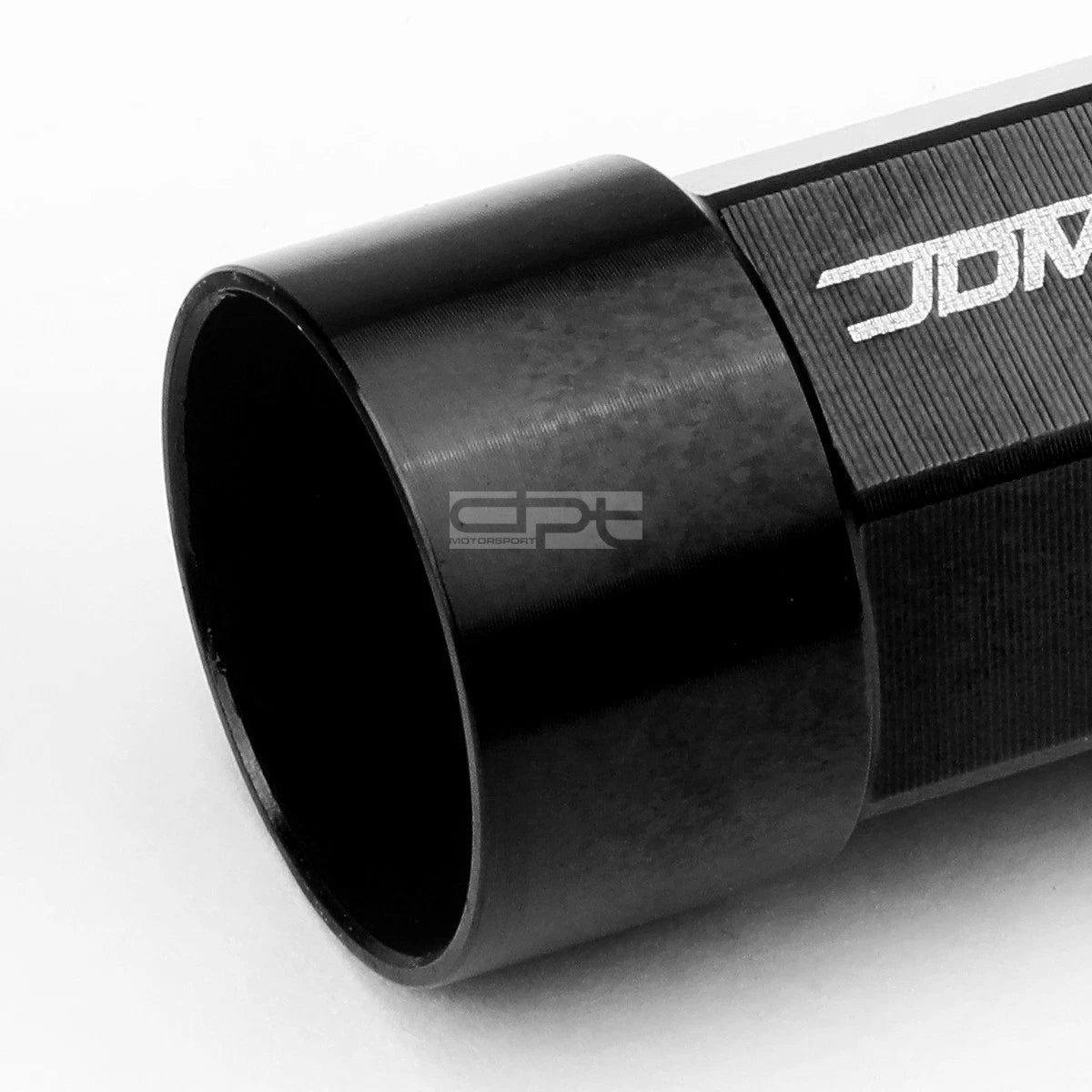 20 PCS M12X1.25 Black Aluminum Lug Nuts with Caps for JDM Vehicles
