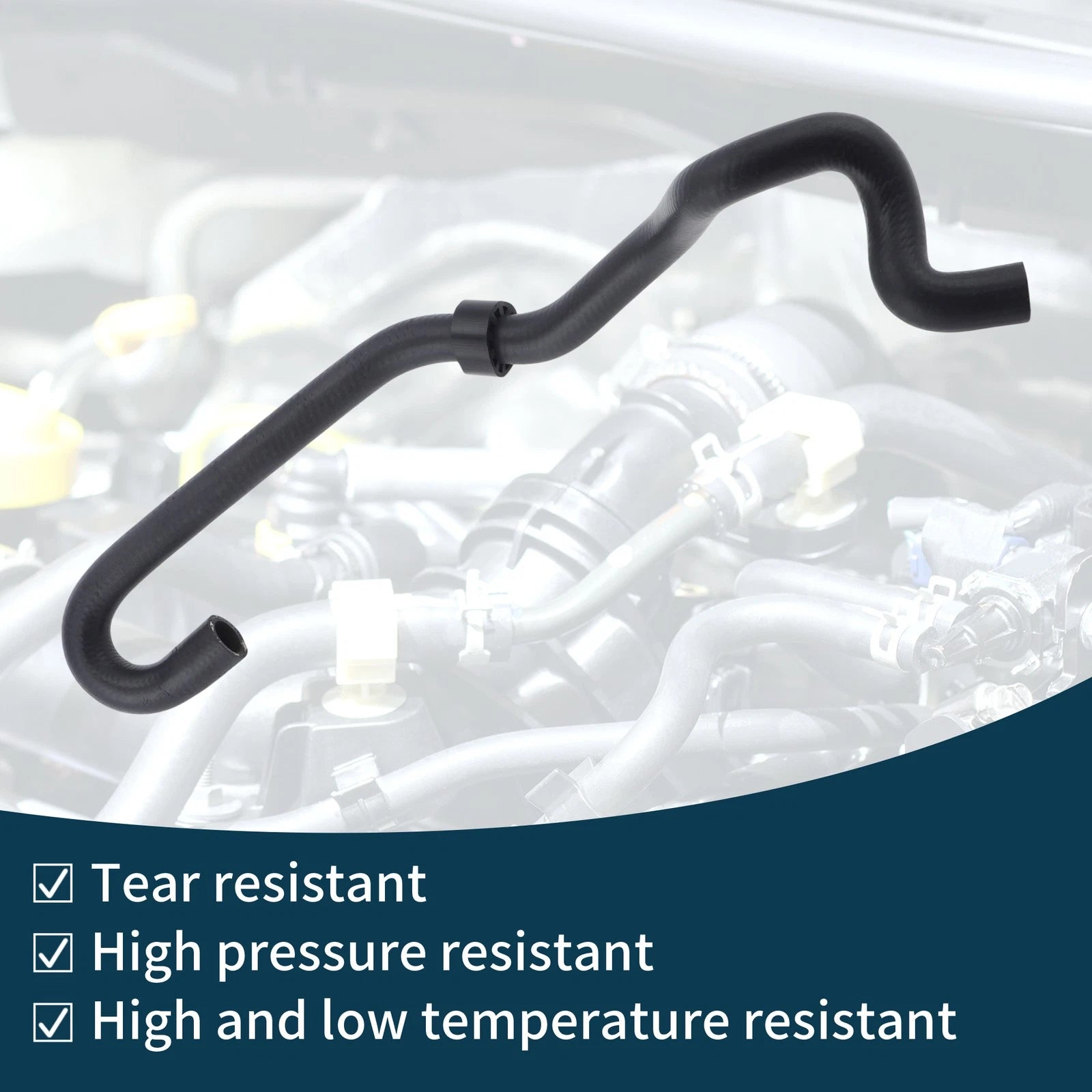 Radiator Hose No. 64216910758 for BMW 525i (2006–2007)