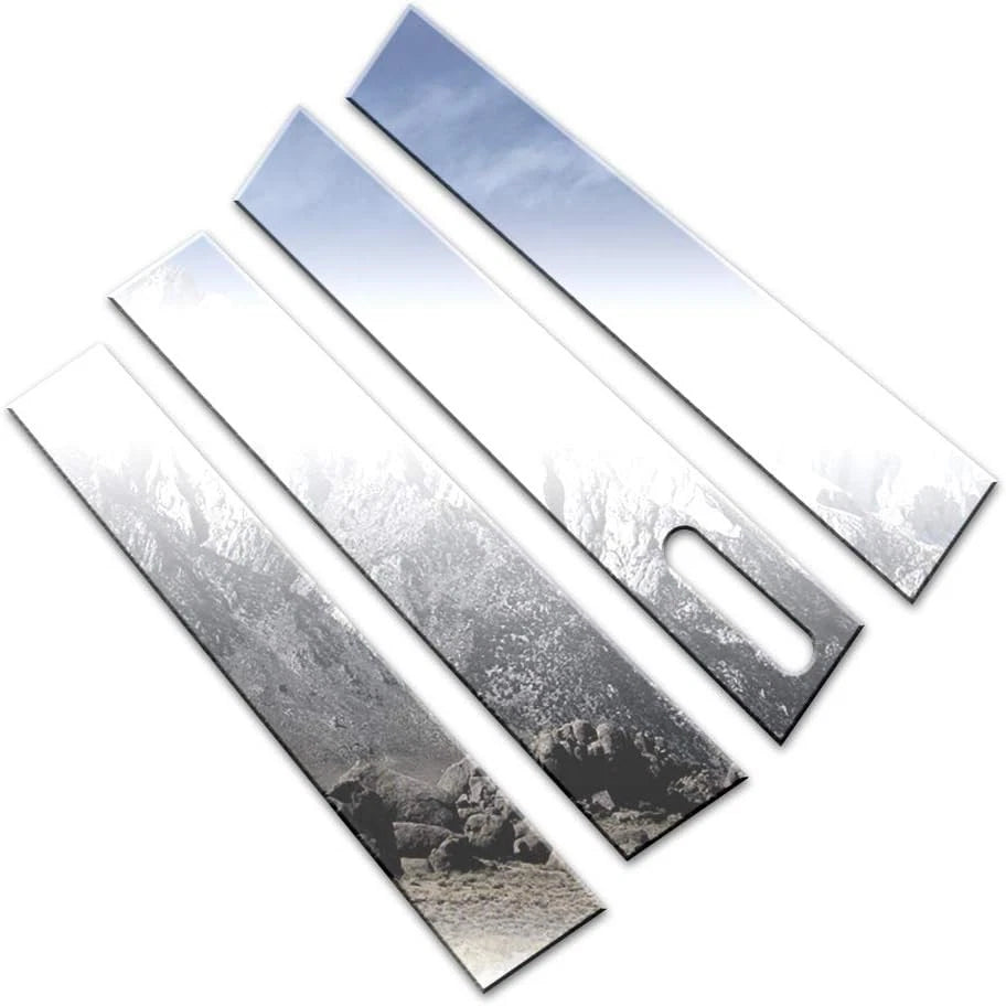 Luxury FX Chrome Pillar Post Set with Keyless Entry for Ford Explorer (2002–2010)