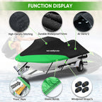 Watercraft Jet Ski Cover Waterproof UV Dust Rain Snow Protector 135"