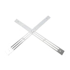 Chrome Iron Fairing Side Moulding Trim for Honda Goldwing 1500 (88-00)