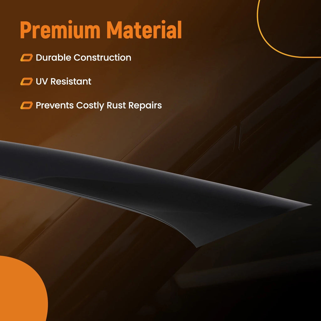 Right Windshield A-Pillar Trim for Ford Flex (2009-2019) Black ABS