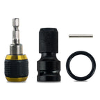 60mm Hex Shank Drill Chuck Adapter Quick Coupling 14 Bit Holder