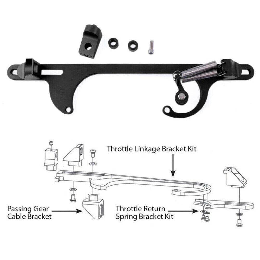 Throttle Cable Carb Bracket for Holley 4150 4160 Series (Carburetor 350)