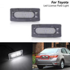 LED License Plate Light for Toyota Corolla (2014–2019)
