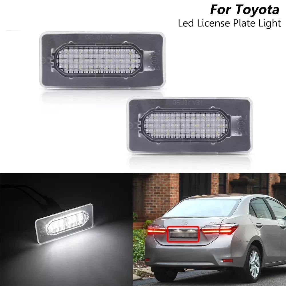 LED License Plate Light for Toyota Corolla (2014–2019)