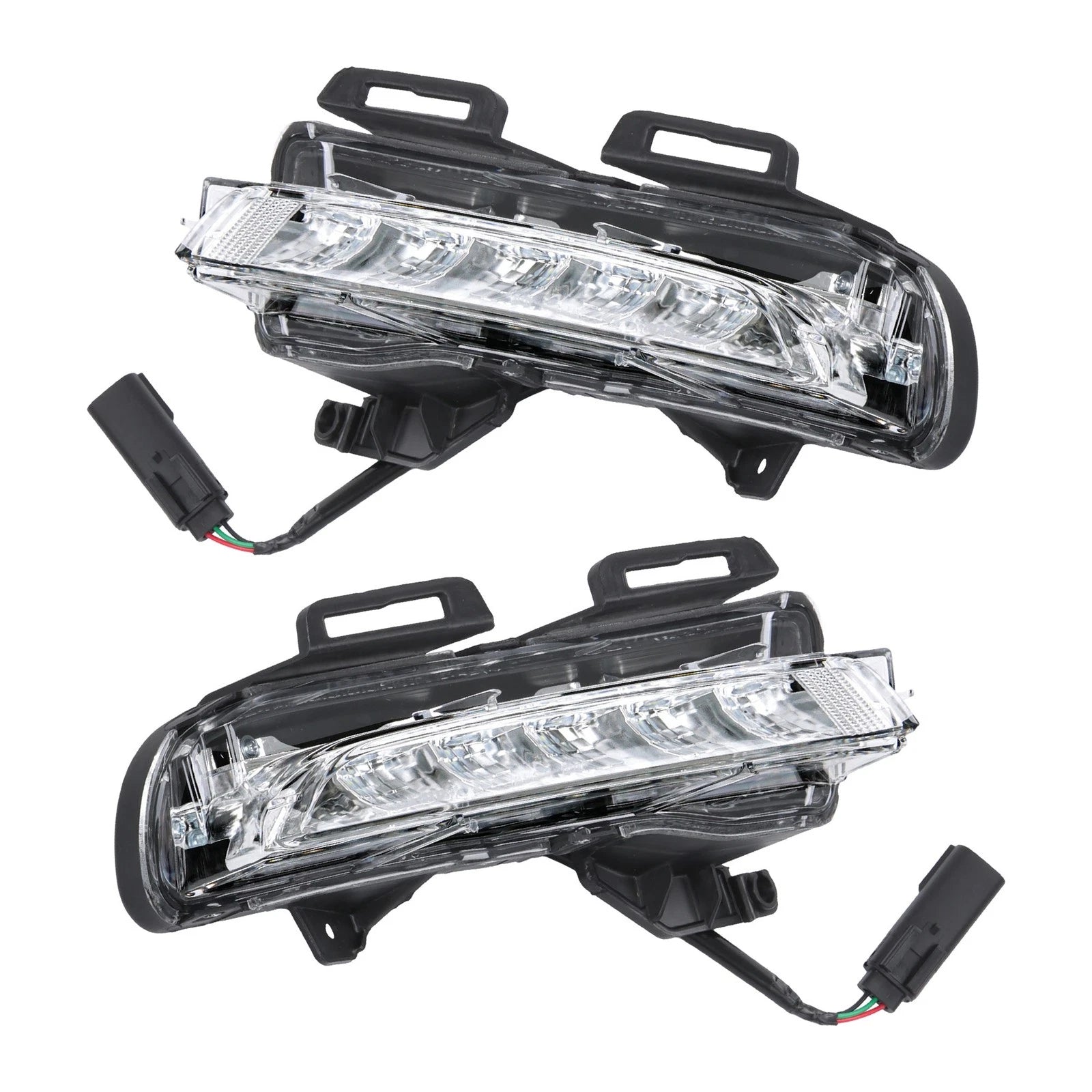 LED Fog Lights for Chevrolet Cruze (2015) Clear Right + Left