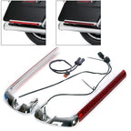Pair Red LED Side Marker Lights for Harley Touring Electra Glide (2014–2024)