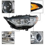 Headlamp for Ford Fusion (2017–2019) Halogen Driver Left Side