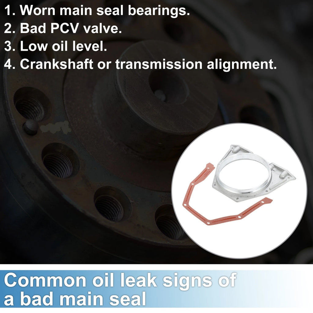 Crankshaft Oil Seal Housing w/ Gasket Kit for Dodge 5.9L (1989–2002) No. 3938159