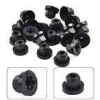 Plastic Nut with Ring for BMW E46 E60 E90 E91 X3 (4.5mm Hole)