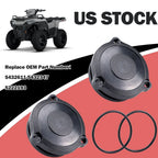 2 Front Wheel Hubcaps for Polaris Xplorer Big Boss Xpedition (250–500)