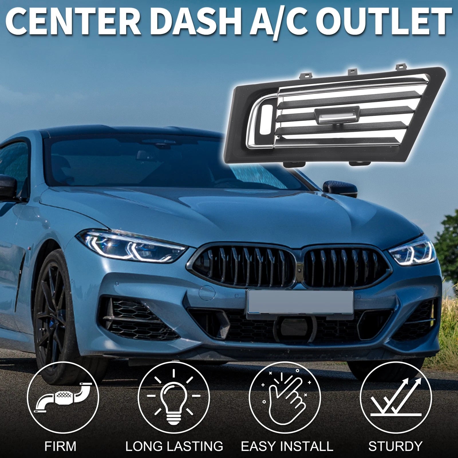 Front Left Center Dash A/C Outlet for BMW 740Li (No. 64229115857)