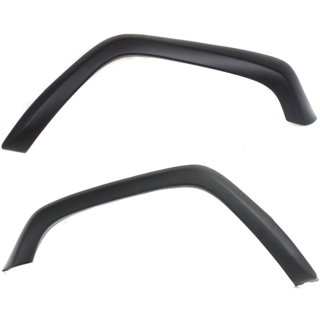 Fender Flares Set of 2 for Jeep Cherokee (1997–2001) Black Front