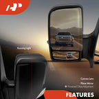 Driver Manual Mirror for Dodge Sprinter 2500 (2007-2009)