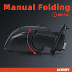 Side Mirror for Ford Maverick (2022–2024) Manual Textured Right Passenger 0 Pin