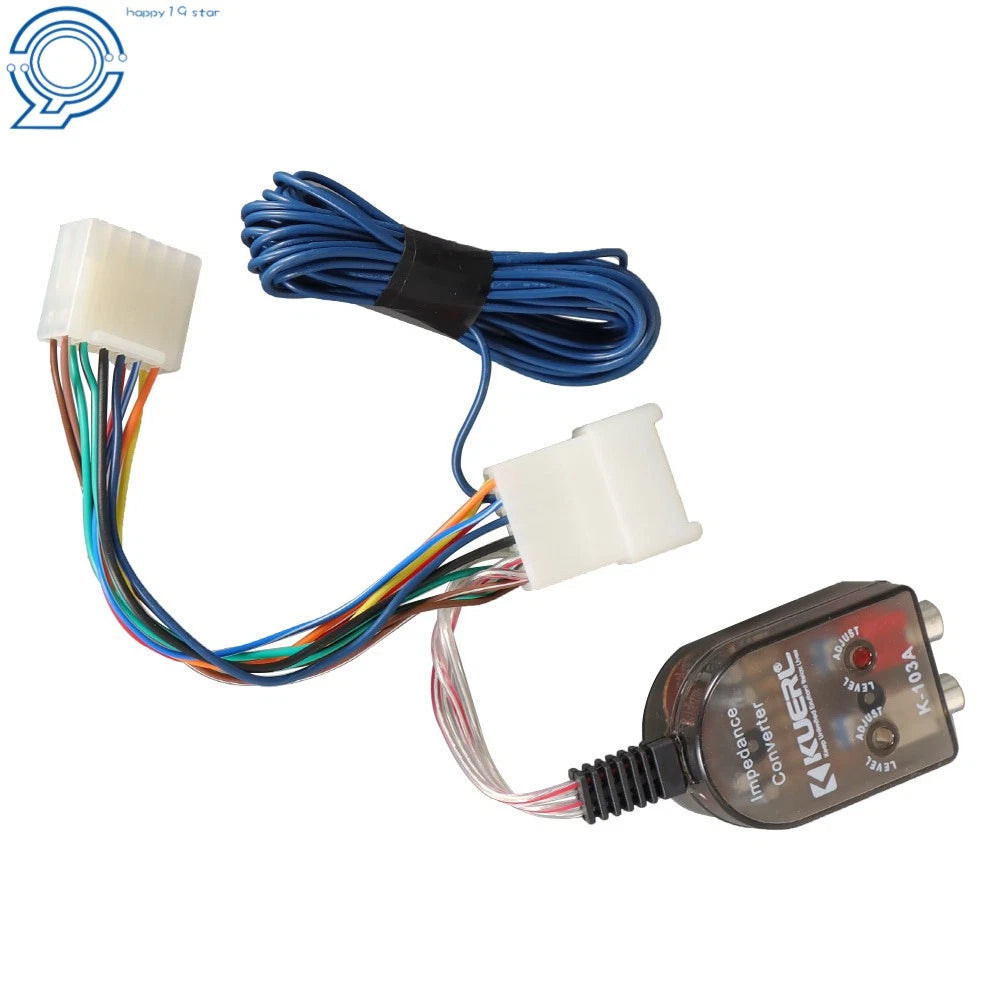 Amplifier Adapter with Amp Turn On Wire for Lexus Subaru Scion Toyota