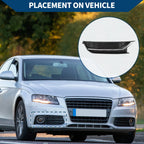 1pc Fog Light Grill for Volkswagen Passat (2012–2015) No. 561853666C