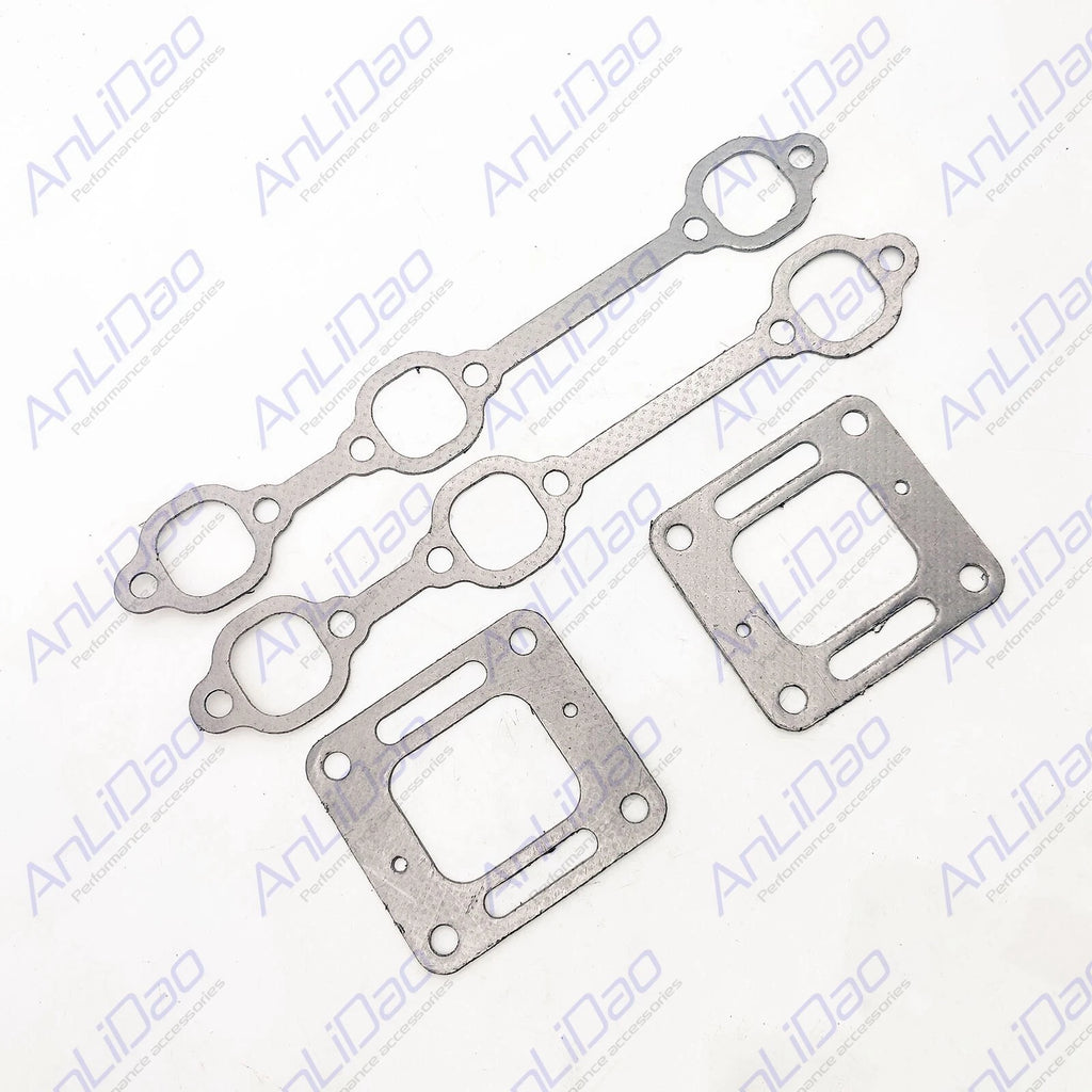 Riser Block Elbow Kit Set of Gaskets for Mercruiser 4.3L V6