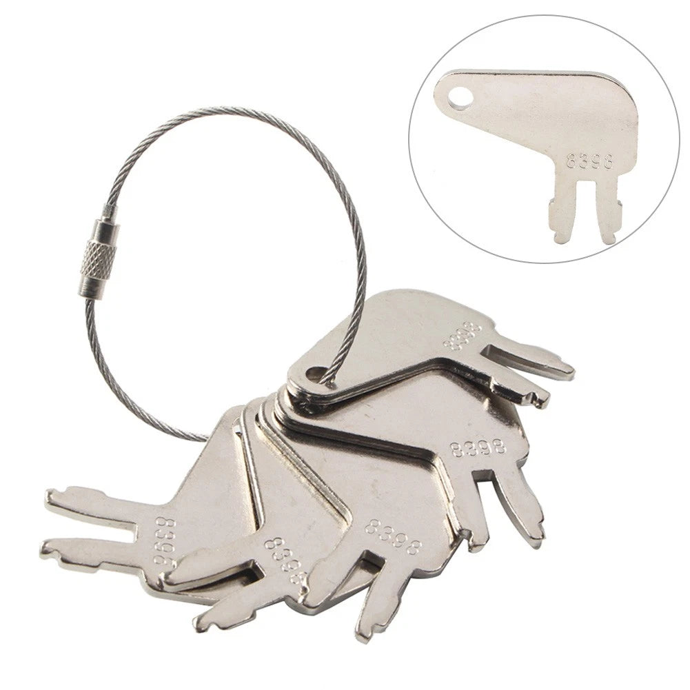 Master Disconnect Keys for Caterpillar Wheel Scraper 615C (No Year) #8398 8H5306 7N0718