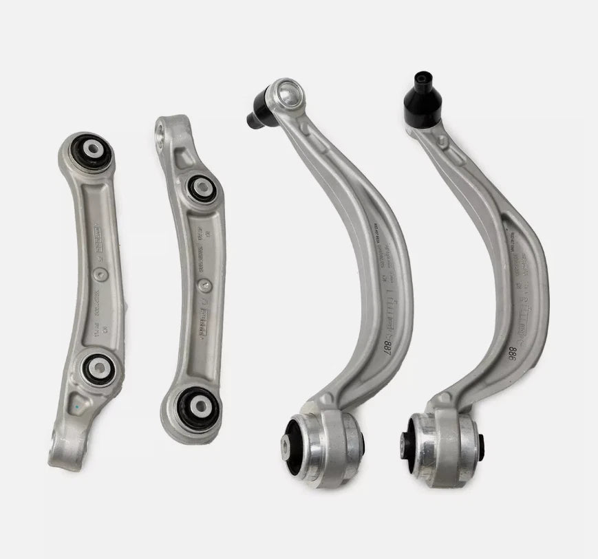 Set of 4 Front Lower Control Arms Ball Joints for Audi A6 A7 Q5 RS6 RS7 VW Touareg (2012–2020)