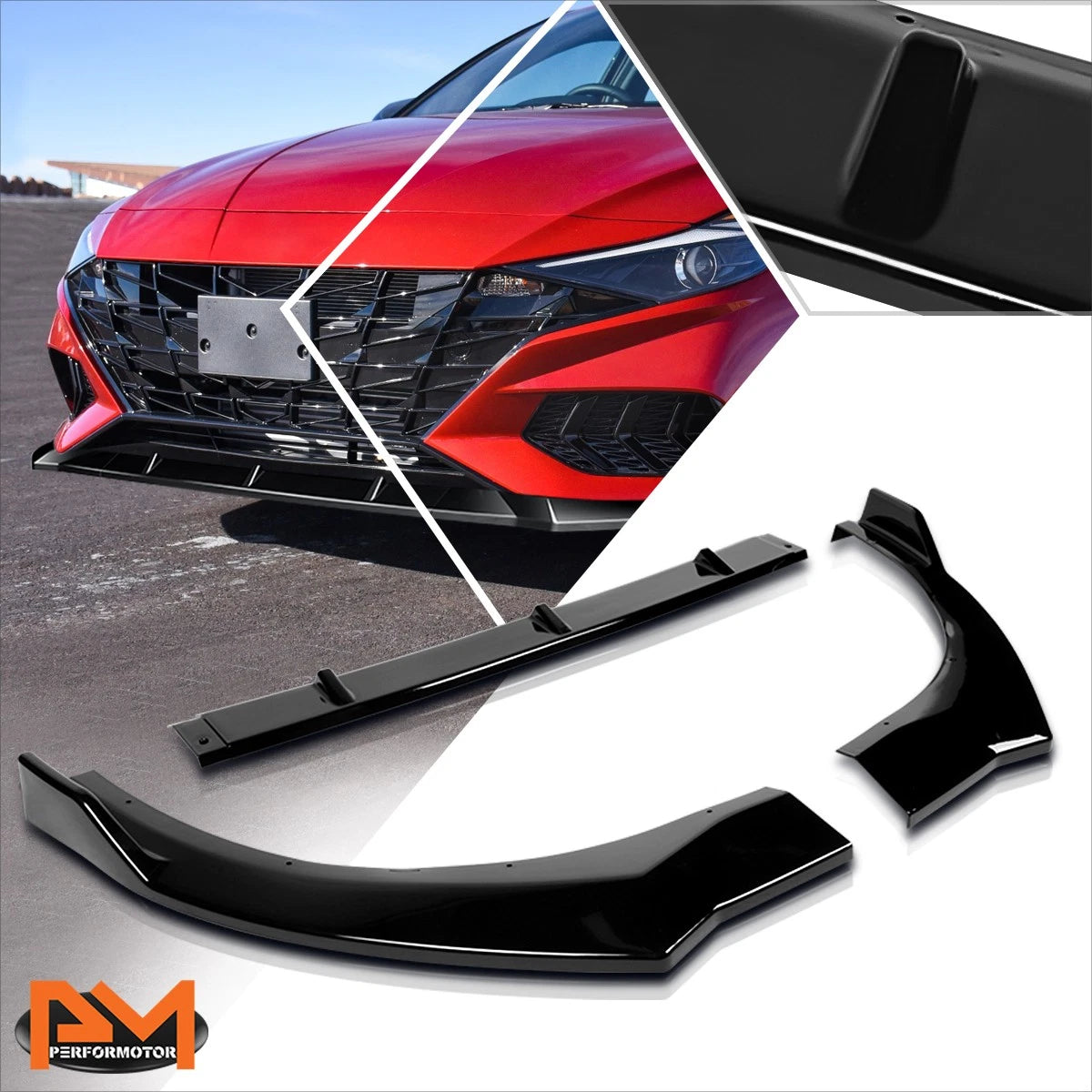 Front License Plate Mounting Bracket for Lexus LS500 (2018–2022)
