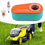 Air Filter Kit with Foam Pre-cleaner & Fuel Filter for Mower
