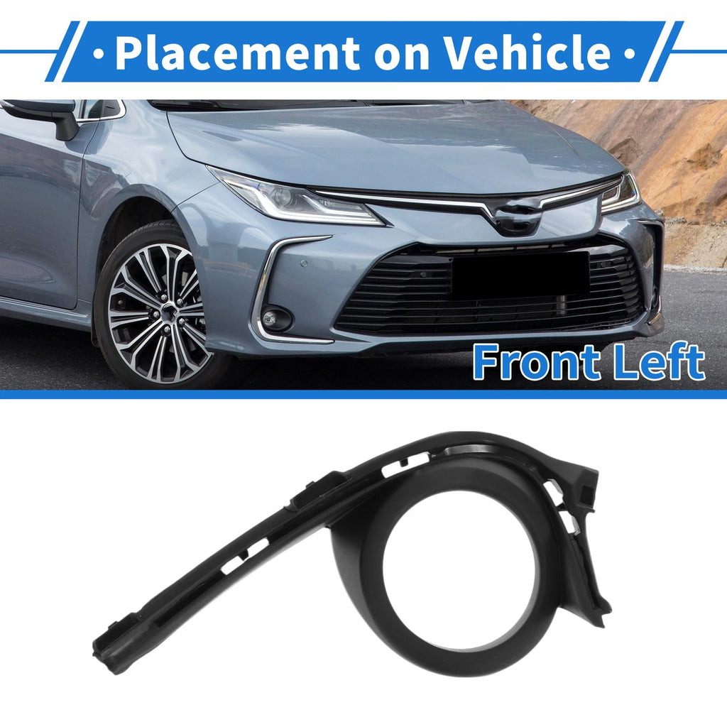 Front Left Fog Light Grill No. 8148202540 for Toyota Corolla (2015–2019)