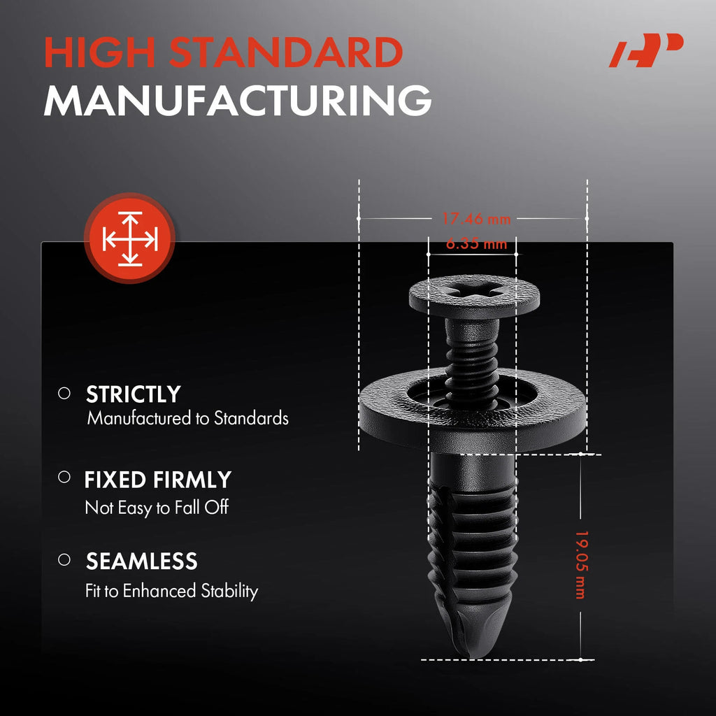 30Pcs Front Fender Bumper Retainer Clips for Ford