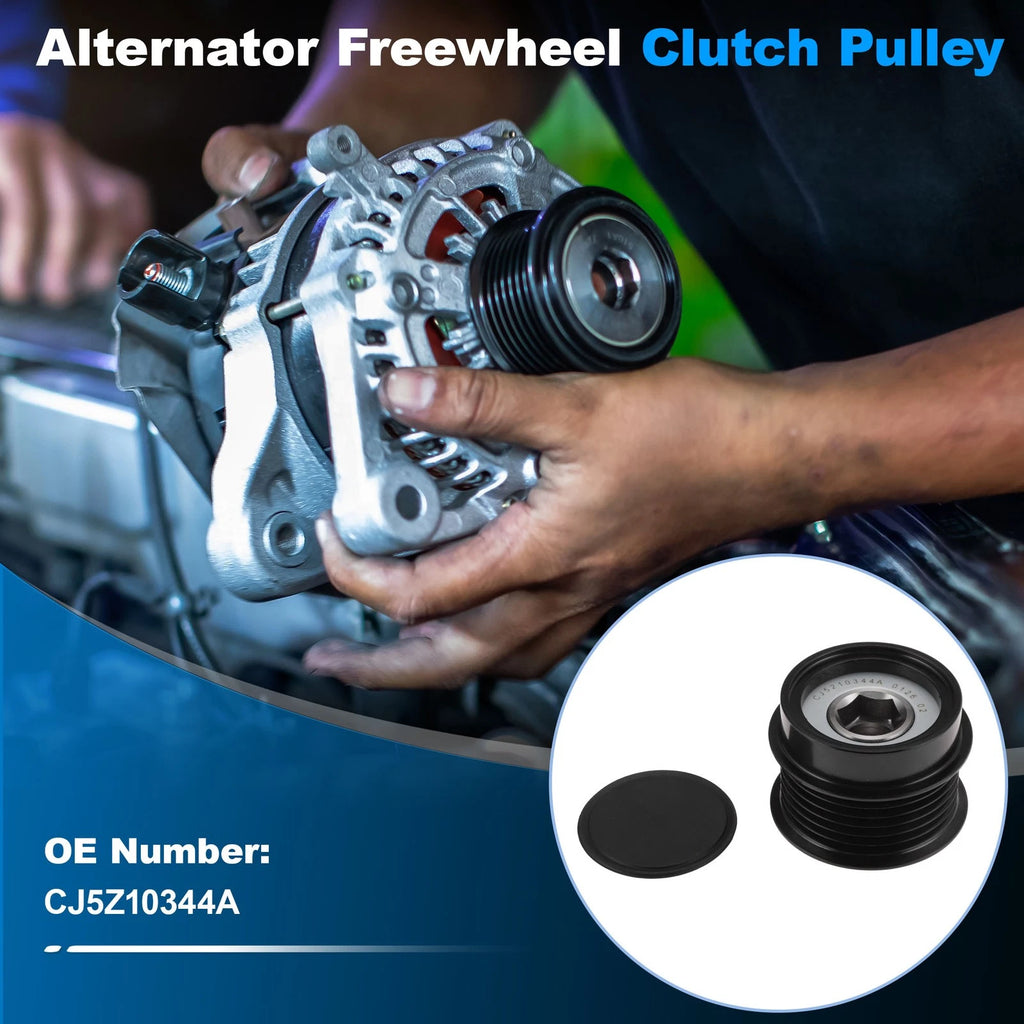 Alternator Freewheel Clutch Pulley for Ford Escape L4 1.5L (2017–2019)