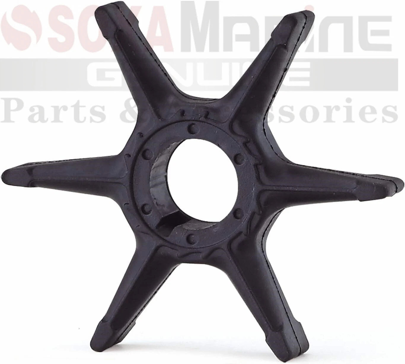 Water Pump Impeller with Key for Yamaha Outboard Motor (689-44352-02)