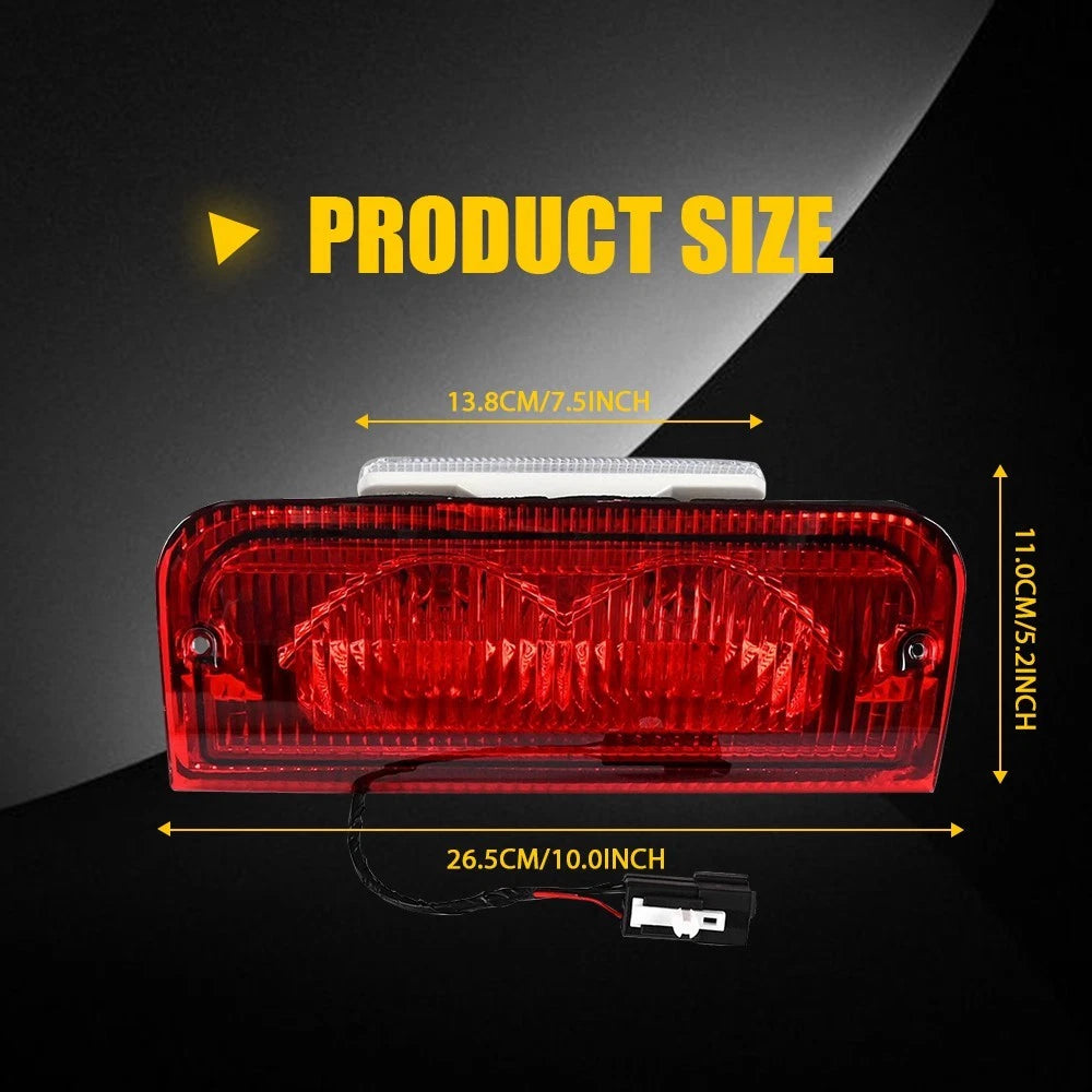Rear Roof High Mount Stop Brake Light for Ford E-150 E-250 E-350 (1992–2022)