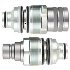 Flat Face Coupler Kit for Bobcat Loader 753 763 (6679837, 6680018)
