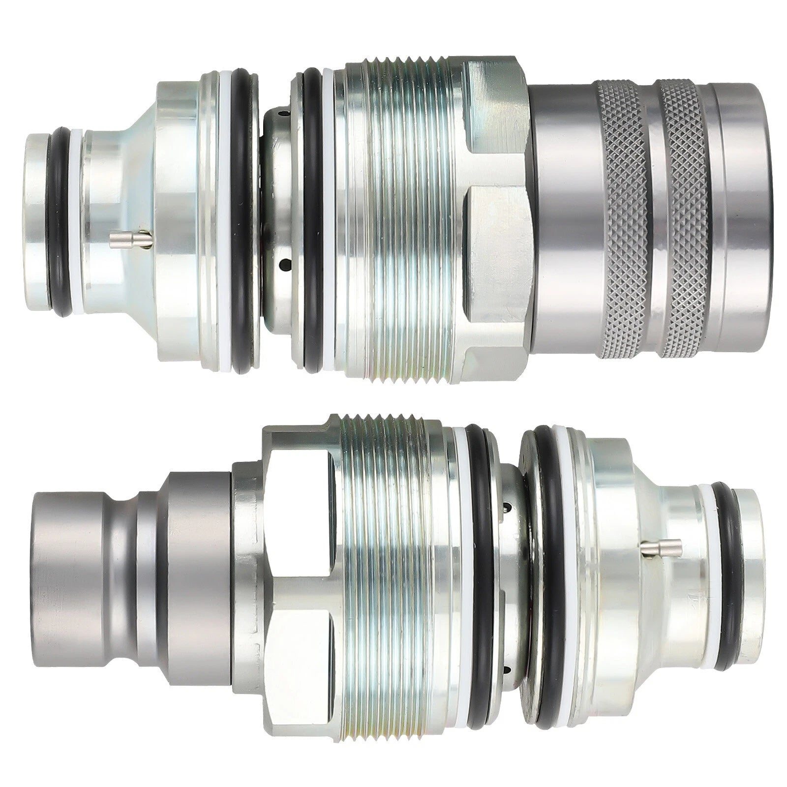 Flat Face Coupler Kit for Bobcat Loader 753 763 (6679837, 6680018)