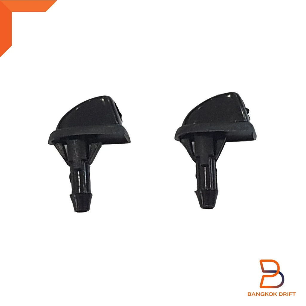 Pair Windshield Washer Nozzle Jet for Nissan Navara D21 Pathfinder (86-97)