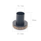 Threaded Fishing Rod Tail Cap Detachable End Butt for Lure Repair (27/27.5/25mm)