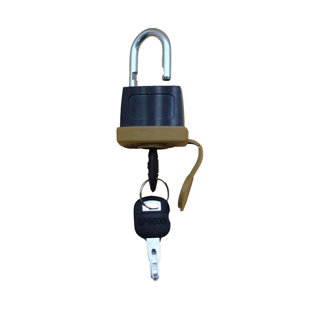 Heavy Duty Weatherproof Padlock with 2 Keys for Fuel Cap Lock