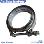 3.5'' V-Band Flange & Clamp Kit for Turbo Exhaust Downpipe