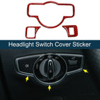 Headlight Switch Covers for Mercedes-Benz A B C E G Class CLA Type-C