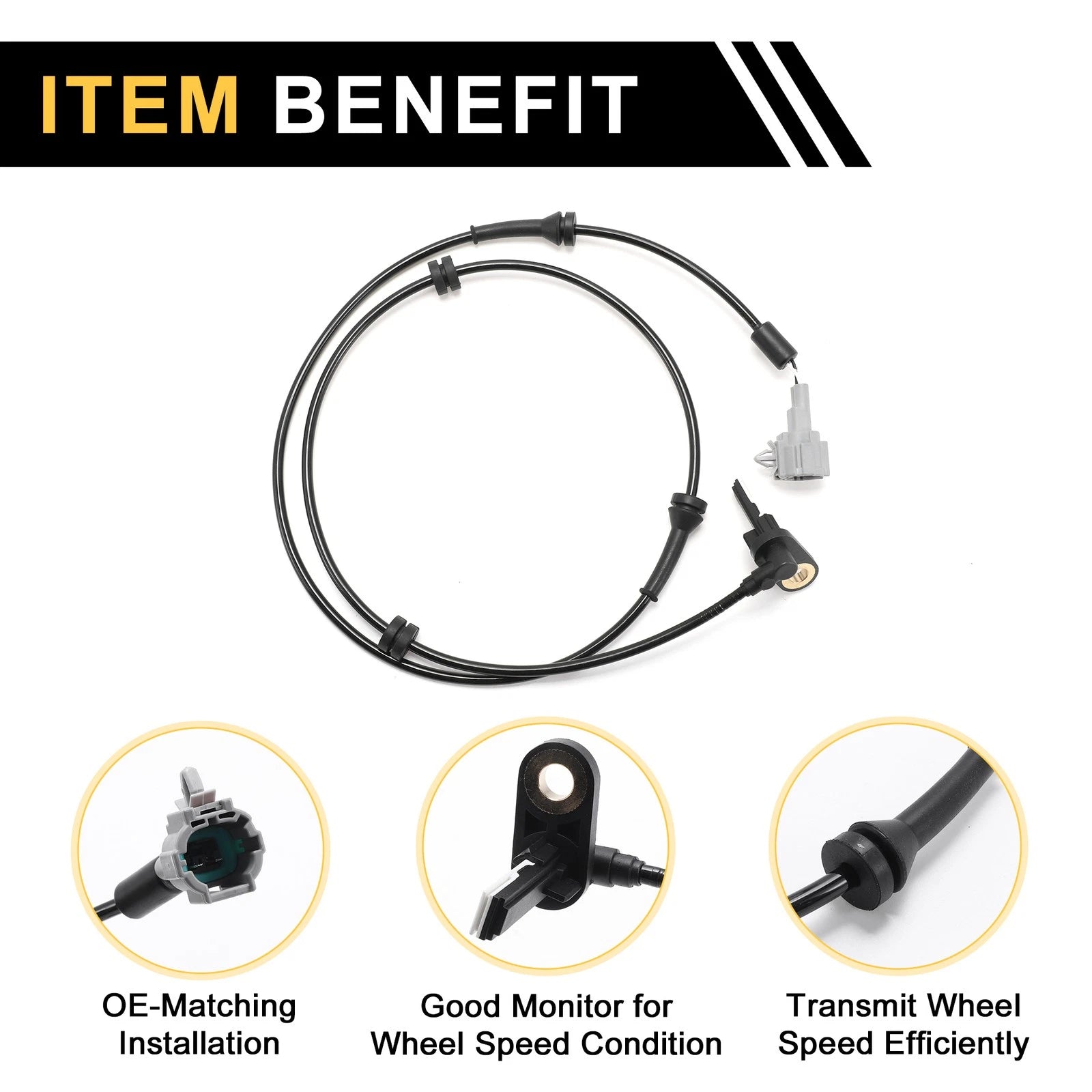 ABS Wheel Speed Sensor No. 479007S200/0265007654 for Nissan Titan (2004–2011)