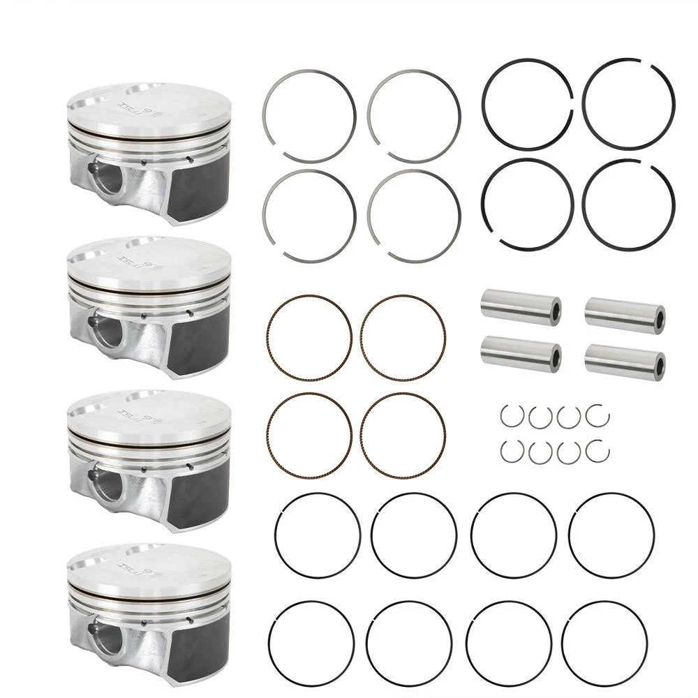 2.0T Piston & Ring Assembly Oversize +0.5 for VW Amarok Jetta Audi A4 Q5